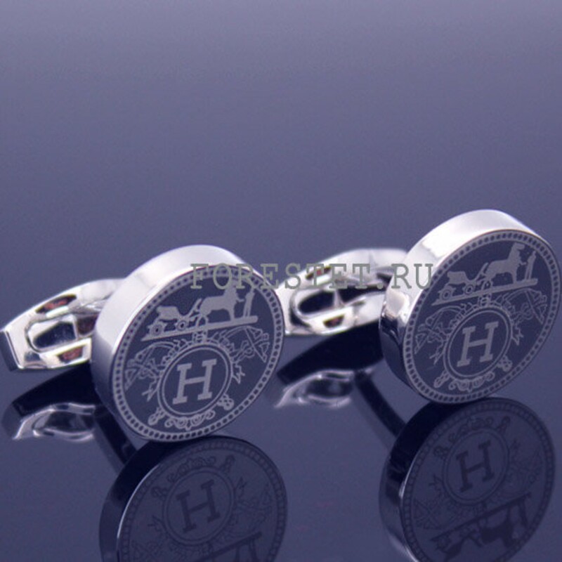 Запонки HERMES replica (Арт. 5125)